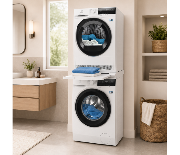 ZESTAW Electrolux Suszarka EW7DX385AP+Pralka EW6F3482P+Łącznik A1WYHSK2 - 1547372 - zdjęcie